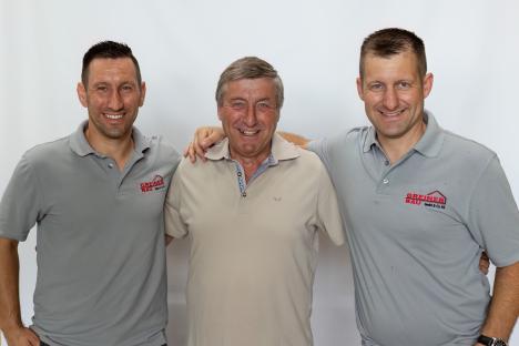 Simon Greiner, Siegfried Greiner, Matthias Greiner - Geschäftsführung Greiner Bau & Greiner Projektbau